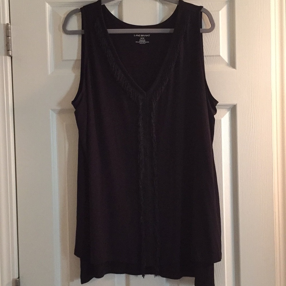 Black fringe top!